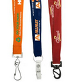 3/4" Recycled Euro Soft Lanyard (Direct Import - 10 Weeks Ocean)